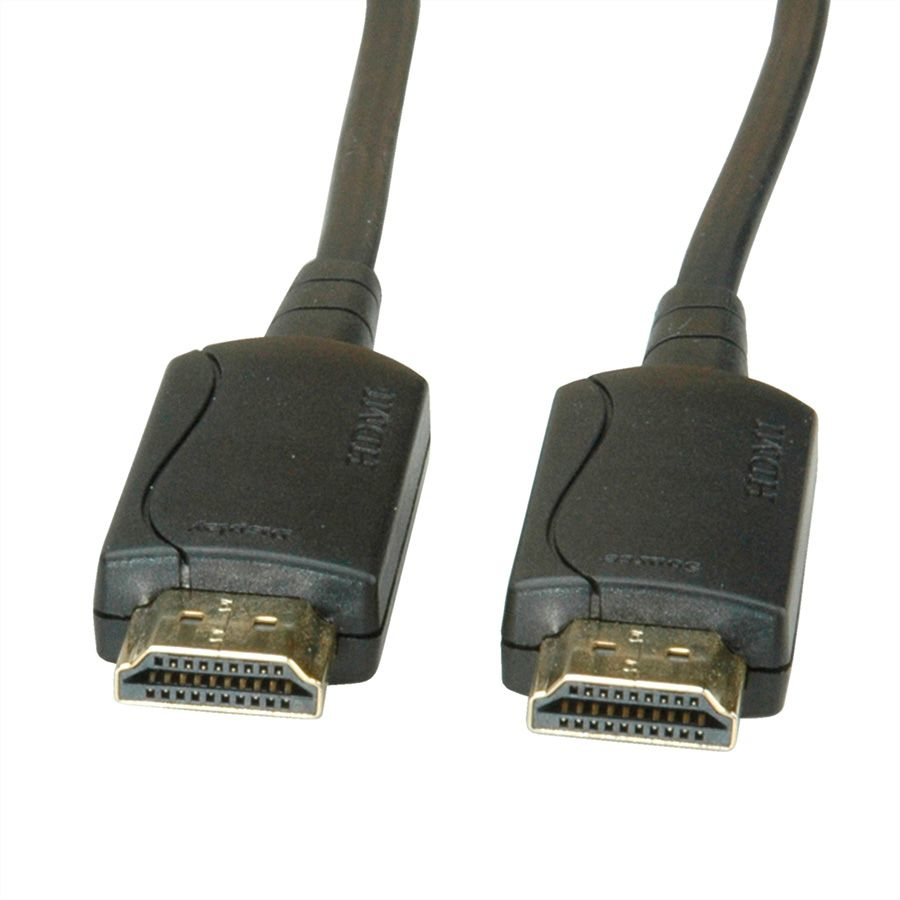 Value 14.99.3482 cavo HDMI 50 m HDMI tipo A (Standard) Nero