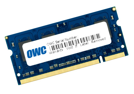 OWC DDR2 - Modul - 2 GB - SO DIMM 200-PIN - 667 MHz / PC2-5300 - CL5 - 1.8 V - ungepuffert - non-ECC - fr Apple iMac; Mac mini (Anfang 2006, Ende 2006, Mitte 2007)