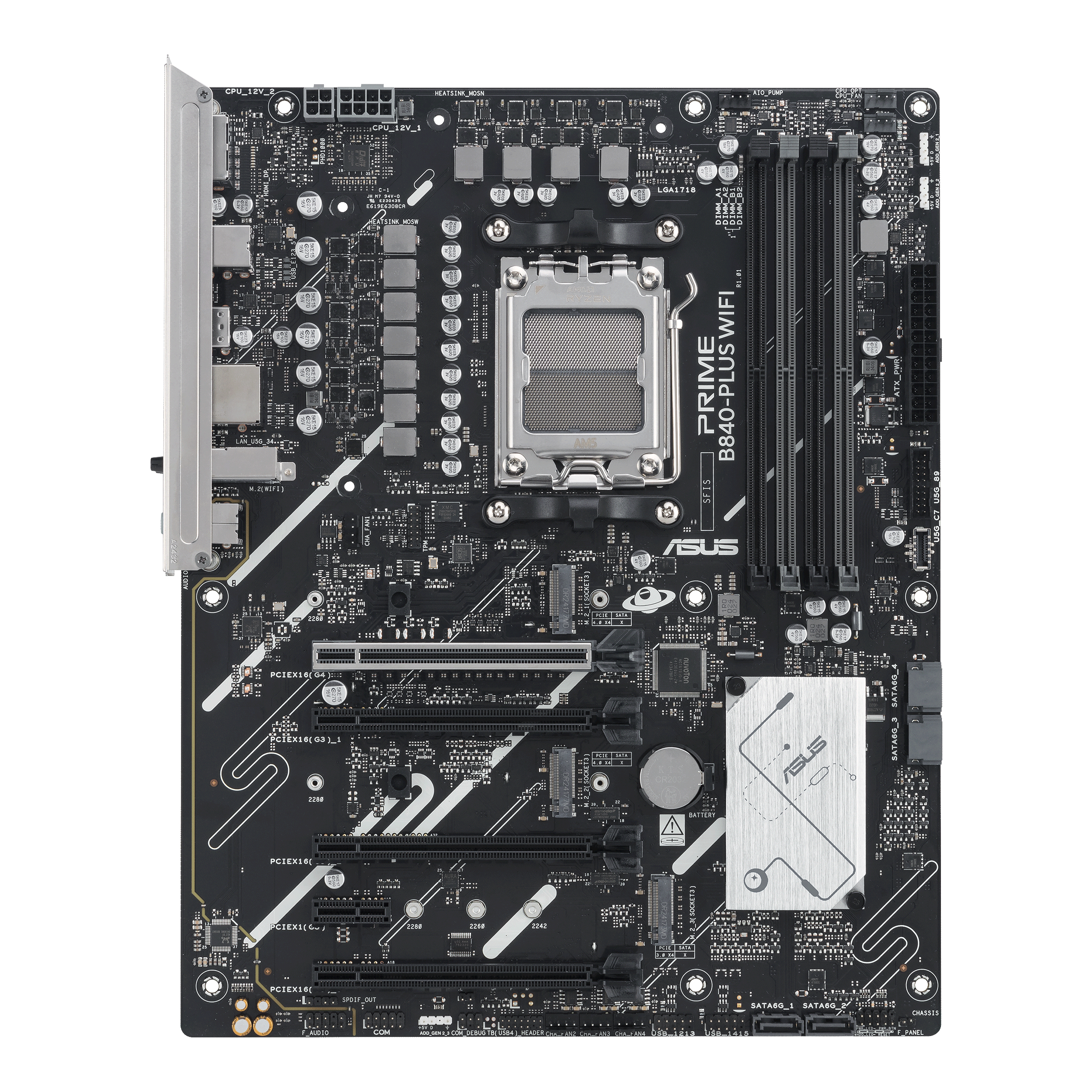ASUS MB ASUS AMD AM5 PRIME B840-PLUS WIFI - AMD Sockel AM5 (Ryzen Zen4) - ATX