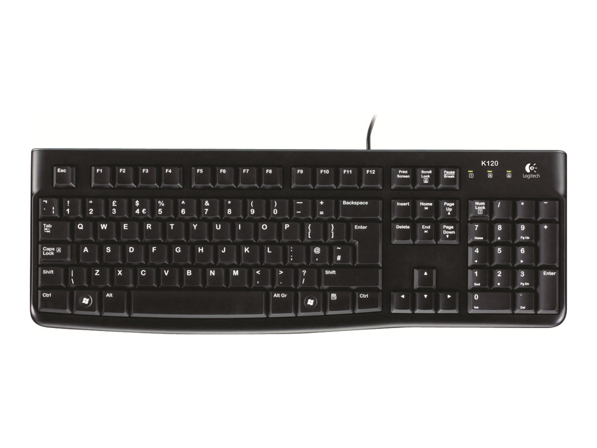 Logitech K120 - Tastatur - USB - Russisch