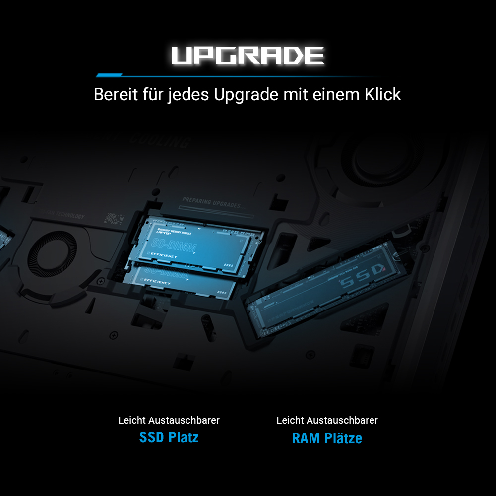ASUS ROG Strix G16 G615LW-S5006W Intel Core Ultra 9 275HX Ordinateur portable 40,6 cm (16) WQXGA 32 Go DDR5-SDRAM 2 To SSD NVIDIA GeForce RTX 5080 Wi-Fi 7 (802.11be) Windows 11 Home Allemand Vert, Gris