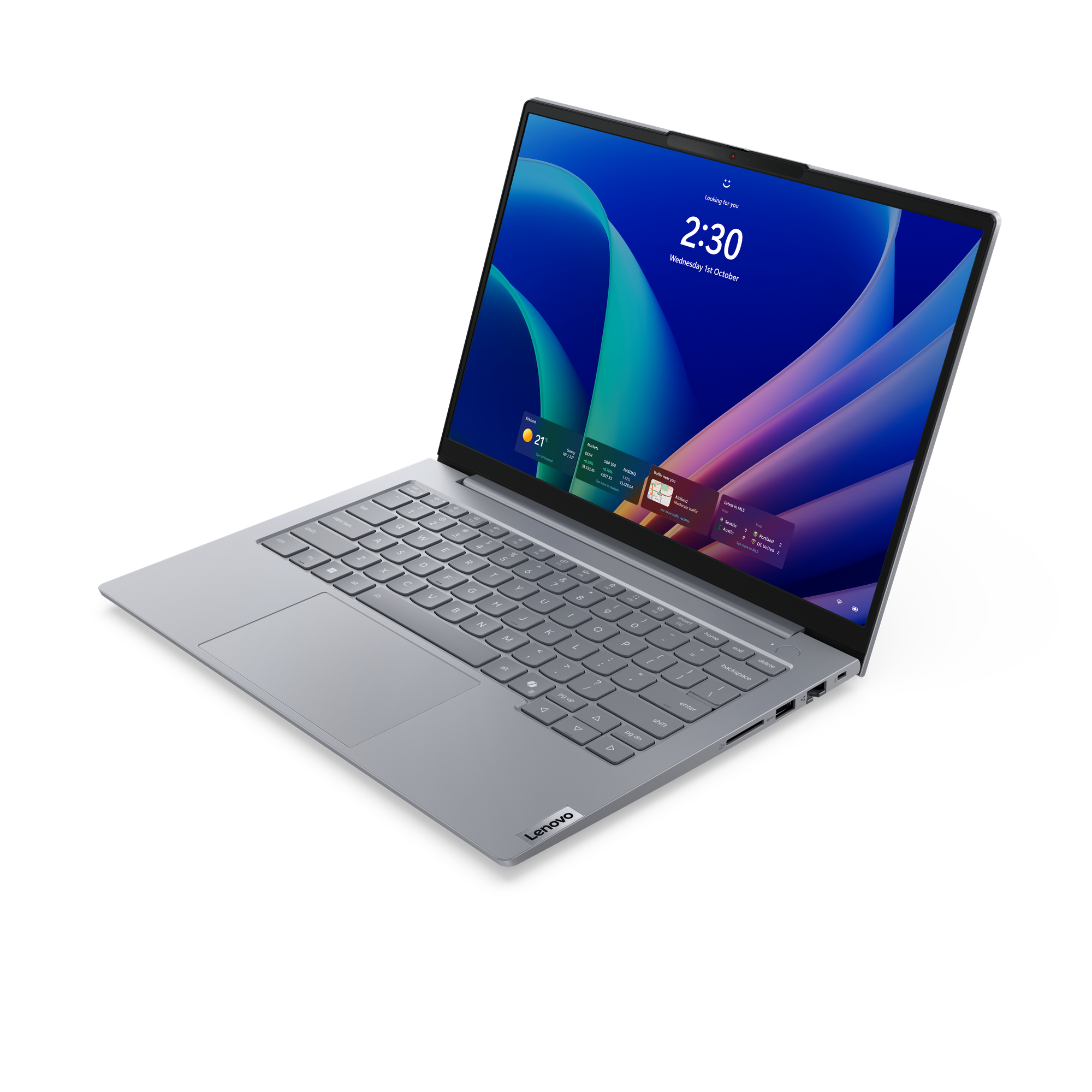 Lenovo ThinkBook 14 G9 IPL Copilot+ PC Intel Core Ultra 5 325 Laptop 35.6 cm (14) WUXGA 16 GB DDR5-SDRAM 512 GB SSD Wi-Fi 7 (802.11be) Windows 11 Pro German Grey