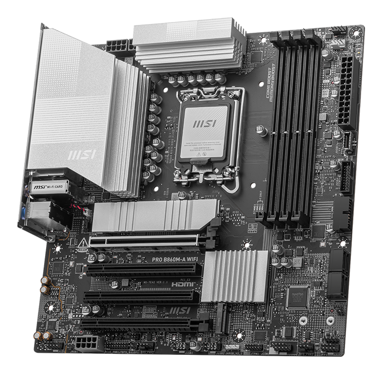 MSI MB PRO B860M-A WIFI - Mainboard - Intel Sockel 1851 (Core Ultra 100&200)