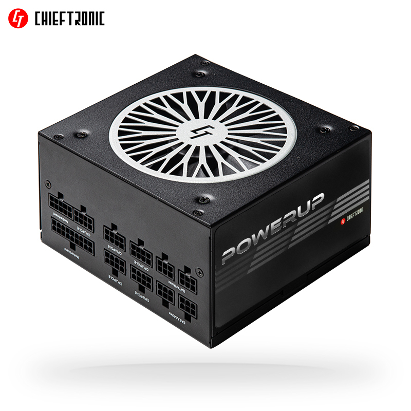 Chieftec Chieftronic PowerUp unidad de fuente de alimentacin 550 W 20+4 pin ATX ATX Negro