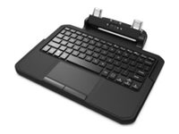 Zebra Tastatur - 2-in-1 - mit Touchpad, integrierter Griff