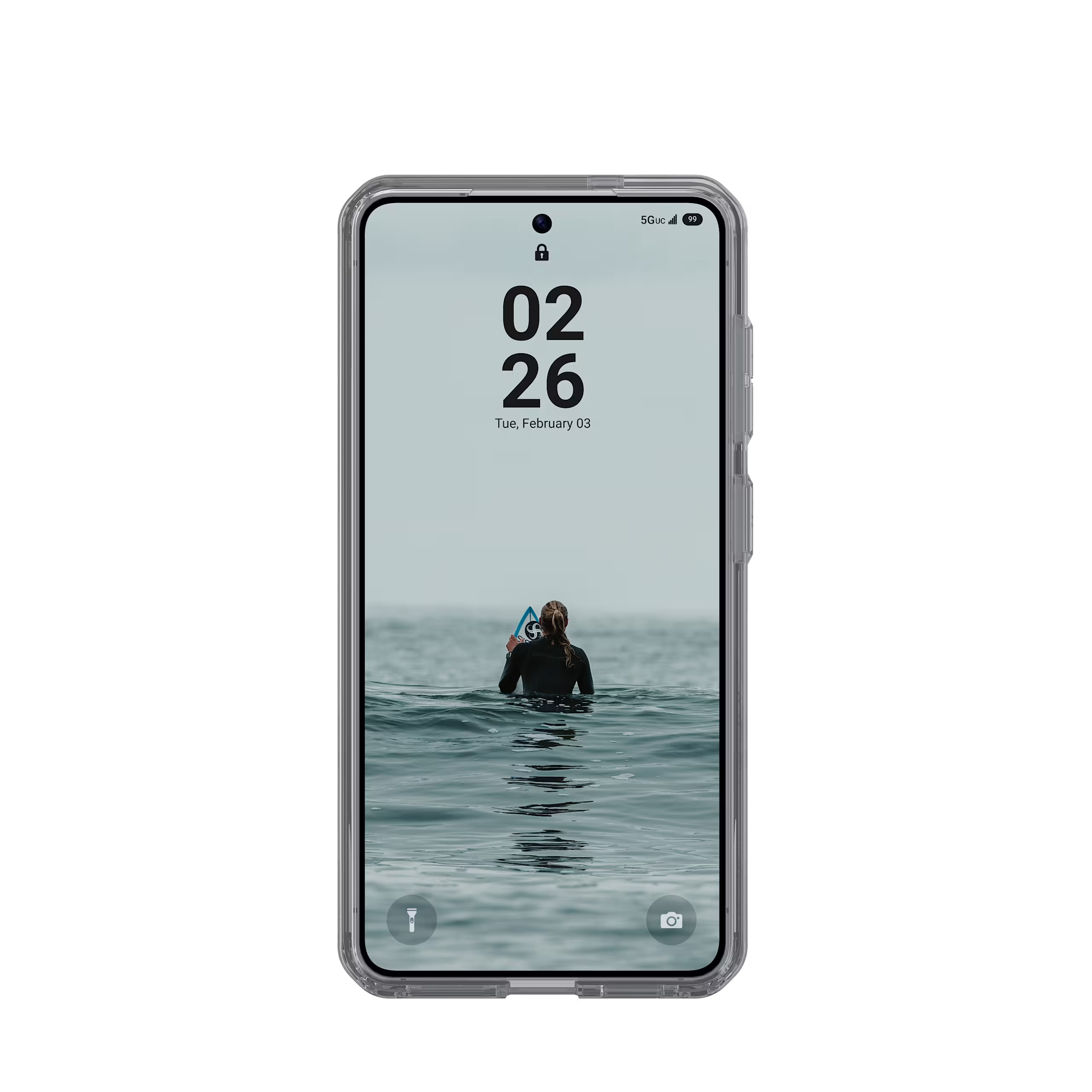 Urban Armor Gear UAG Dot Case mit Magnet-Modul - Samsung Galaxy S26 - true ice