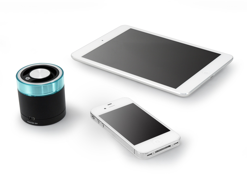 Conceptronic Bluetooth 3.0 Travel Stereo Speaker schwarz - Lautsprecher - 3 W