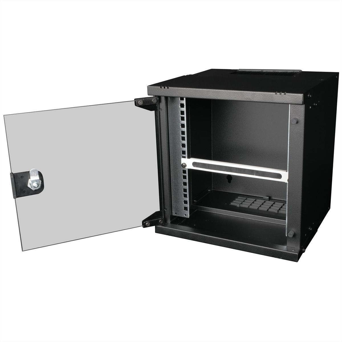 ROLINE Kabeleingangsplatte f�r Rack - mit B�rstenstreifen - RAL 7035, Hellgrau - 0.5U - 25.4 cm (10)