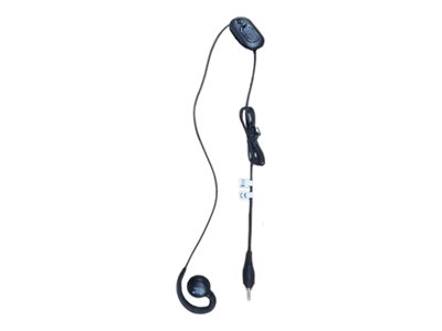 Zebra Over the ear headset 3.5mm w/mic and PTT button w/clip. Rotating earpiece for