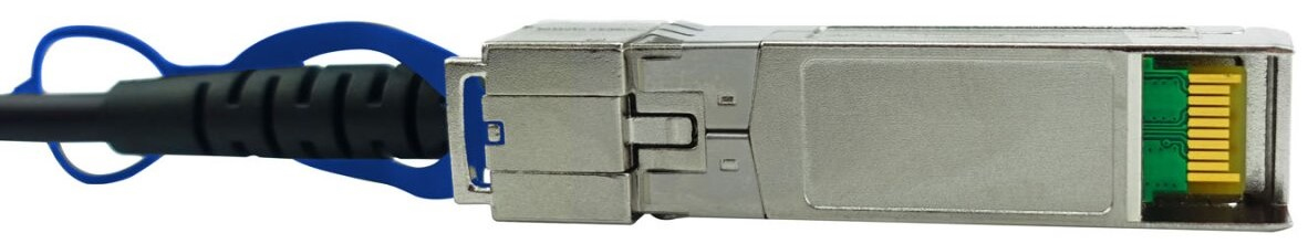 BlueOptics CAB-S-S-25G-50CM c�ble dInfiniBand 0,5 m SFP28 Noir