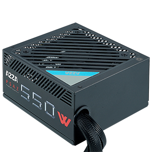 Azza PSAZ-550W unit� dalimentation d�nergie 20+4 pin ATX ATX Noir