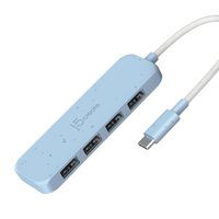 j5create USB-C respectueux de l environnement vers Hub 4 ports Type-A G�n 2