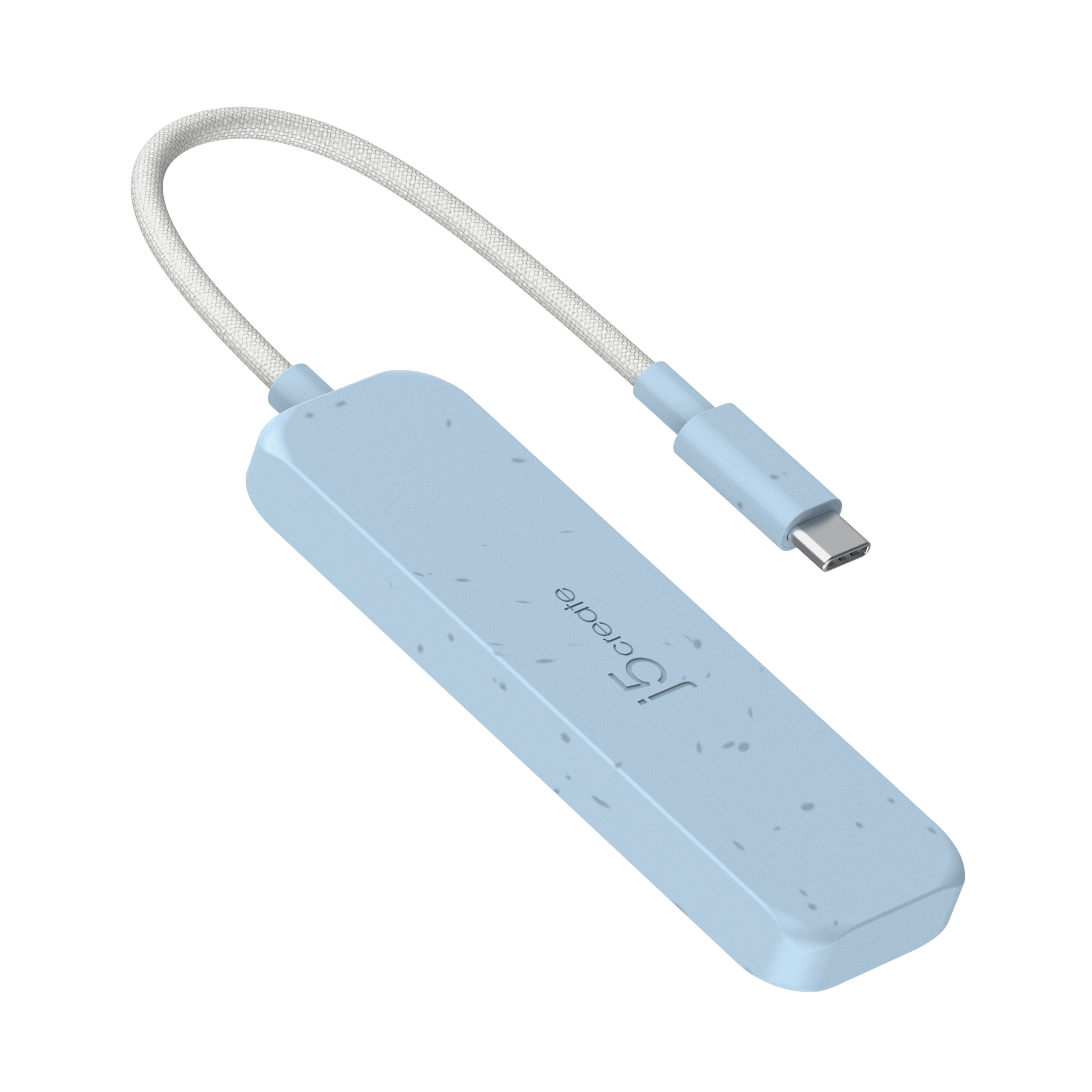 j5create USB-C respectueux de l environnement vers Hub 4 ports Type-A G�n 2