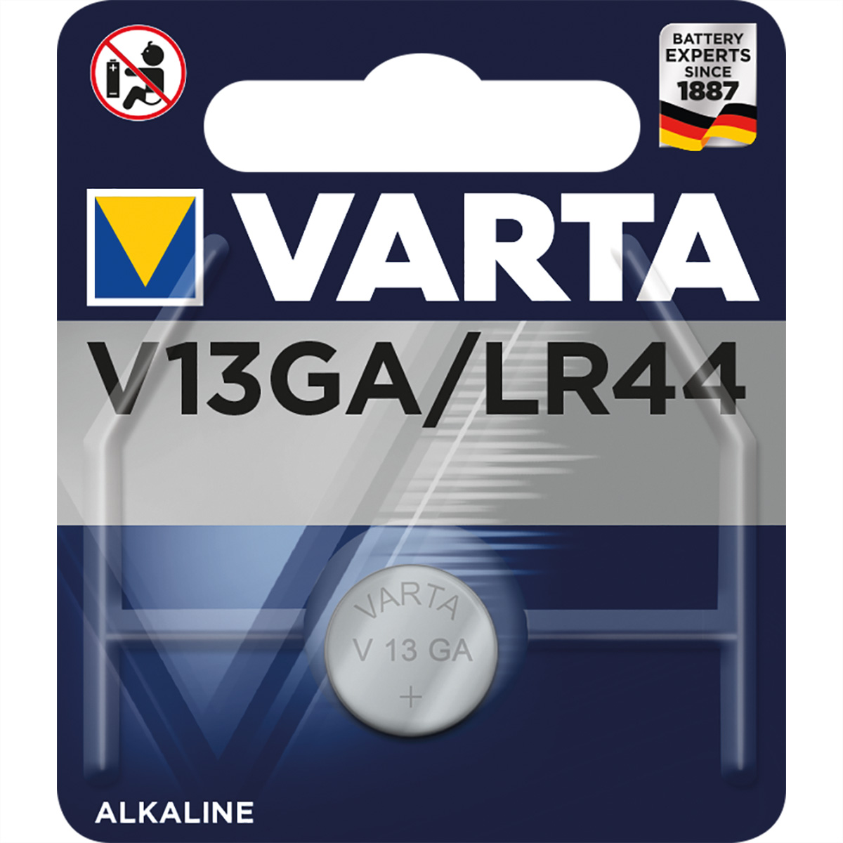 Varta V 13 GA - Batterie LR44 - Alkalisch - Batterie - LR 44/V13GA