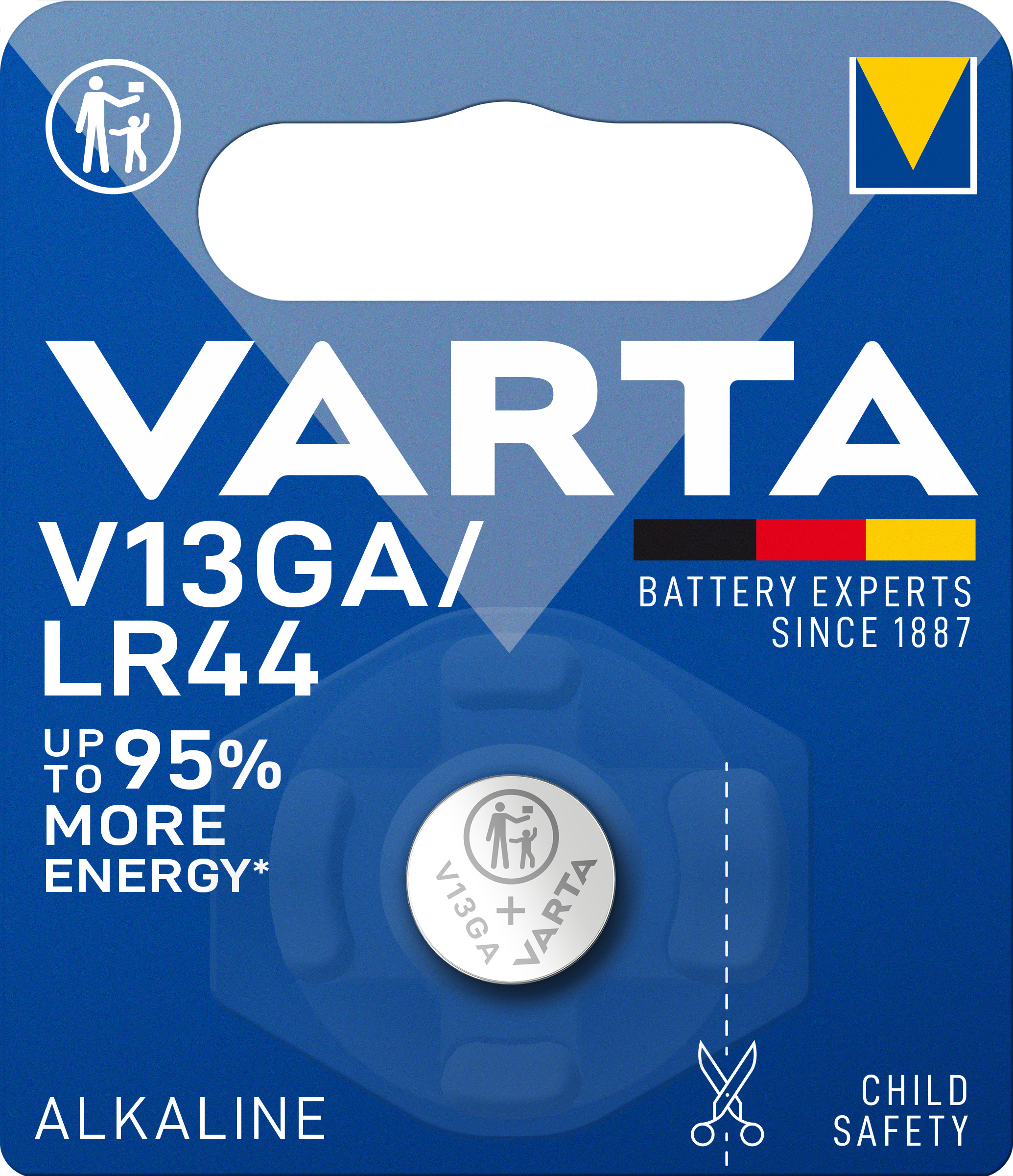 Varta V 13 GA - Batterie LR44 - Alkalisch - Batterie - LR 44/V13GA