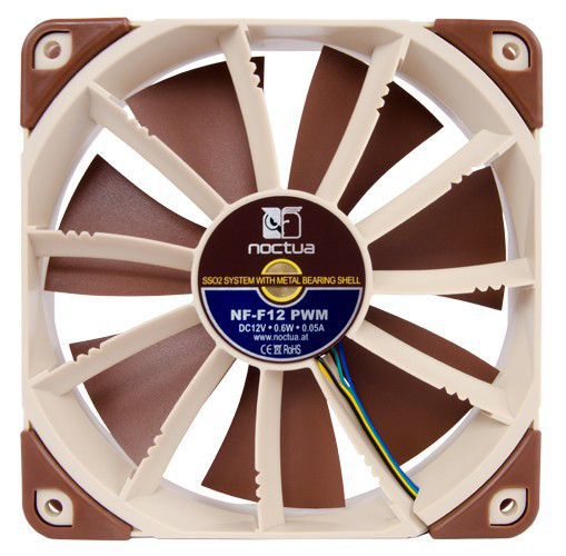 Noctua NF-F12 PWM - Geh�usel�fter - 120 mm