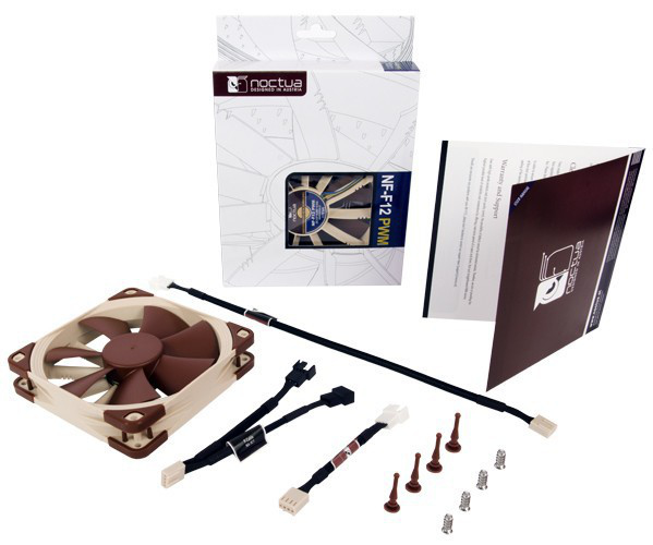 Noctua NF-F12 PWM - Geh�usel�fter - 120 mm