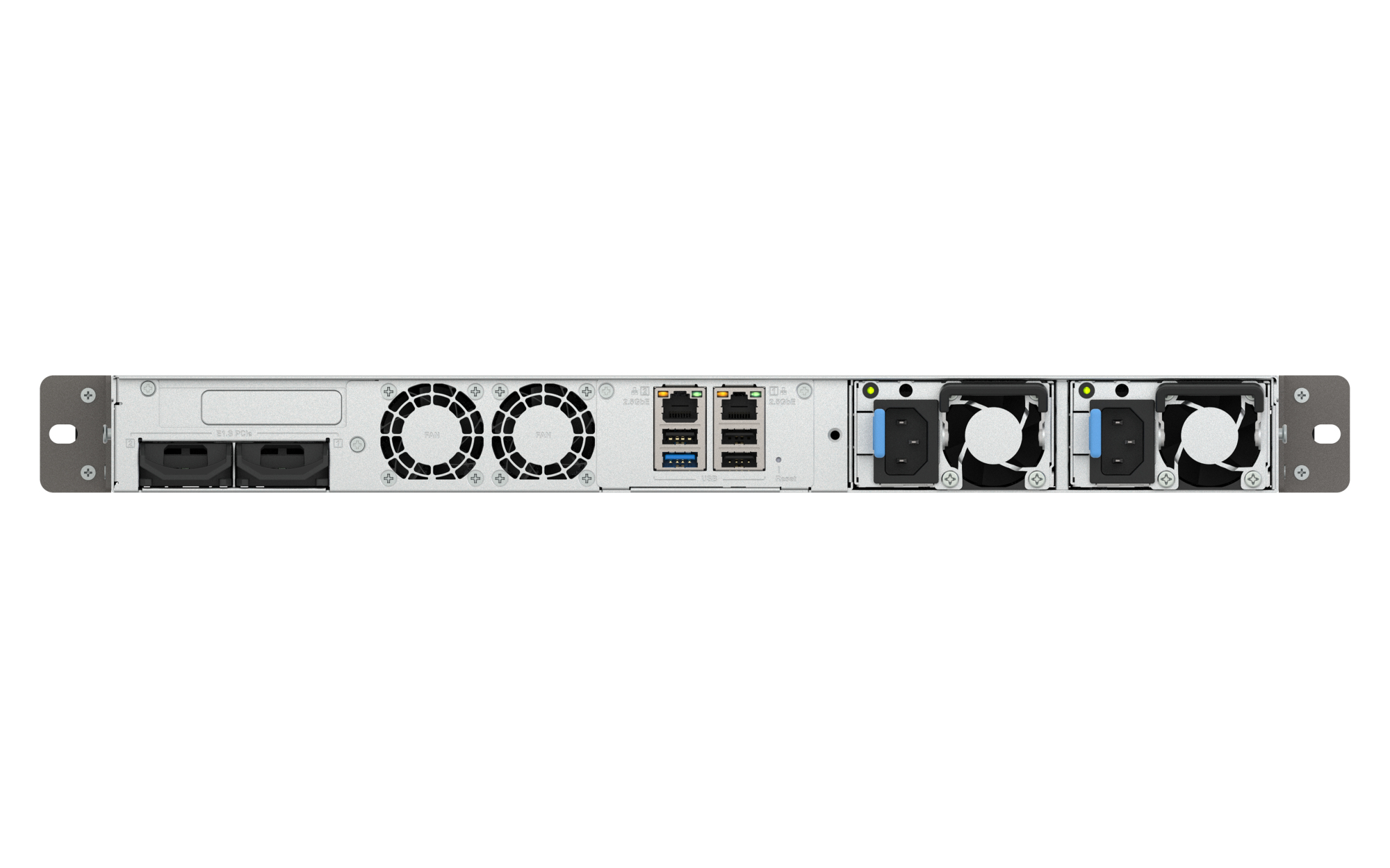 QNAP TS-H665U-RP Storage server Rack (1U) 8 GB DDR5 0 TB QNAP QTS Black