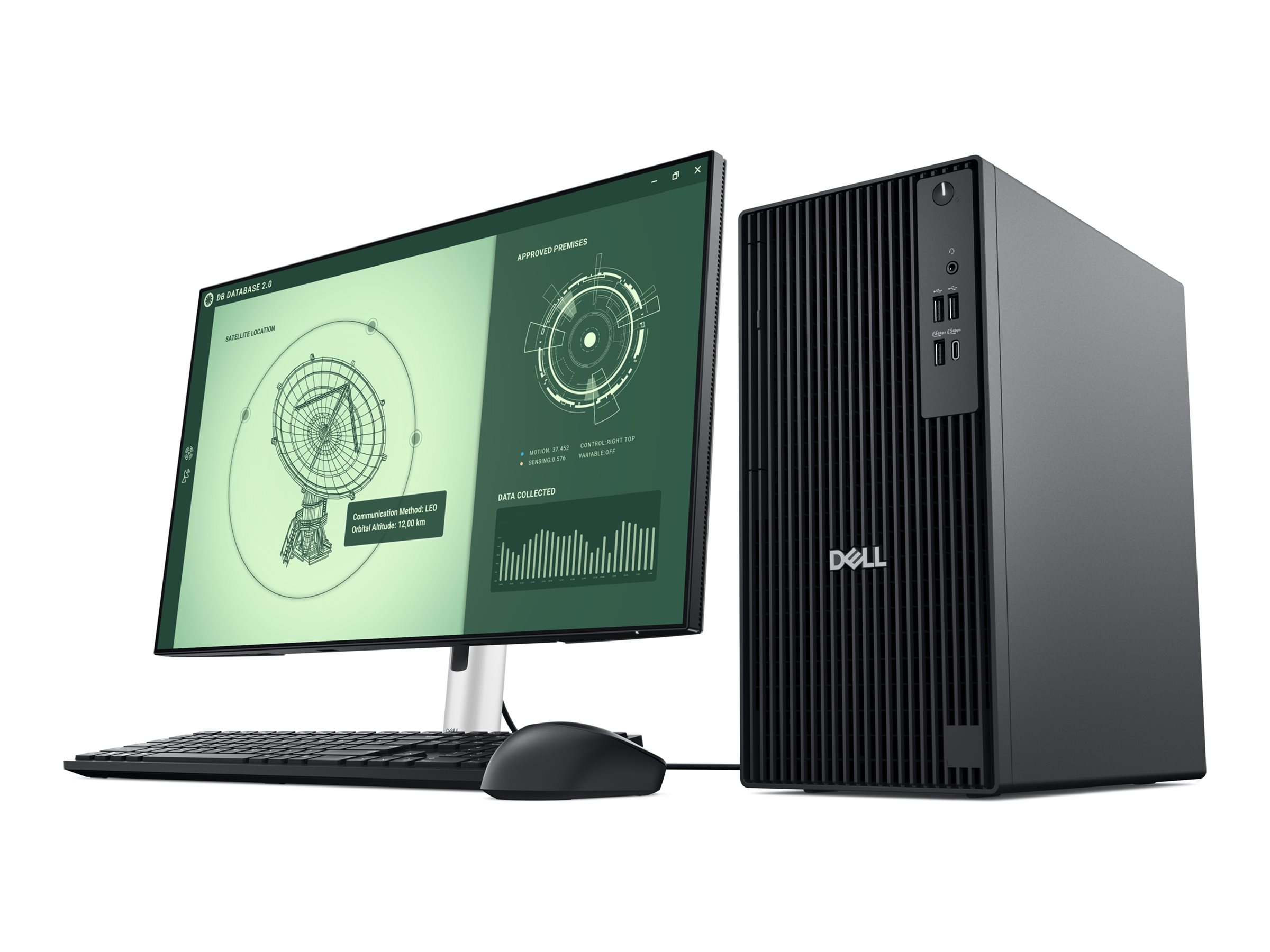 Dell Pro Tower QCT1250 - Tower - Core i5 i5-14500 / 2.6 GHz - RAM 16 GB - SSD 512 GB - NVMe - UHD Graphics 770 - 1GbE - Win 11 Pro - Monitor: keiner - Schwarz - BTS - mit 1 Jahr Basis Vor-Ort (AT, DE - 2 Jahre)