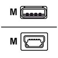 Zebra USB-Kabel - USB (M) zu Mini-USB, Typ B (M)