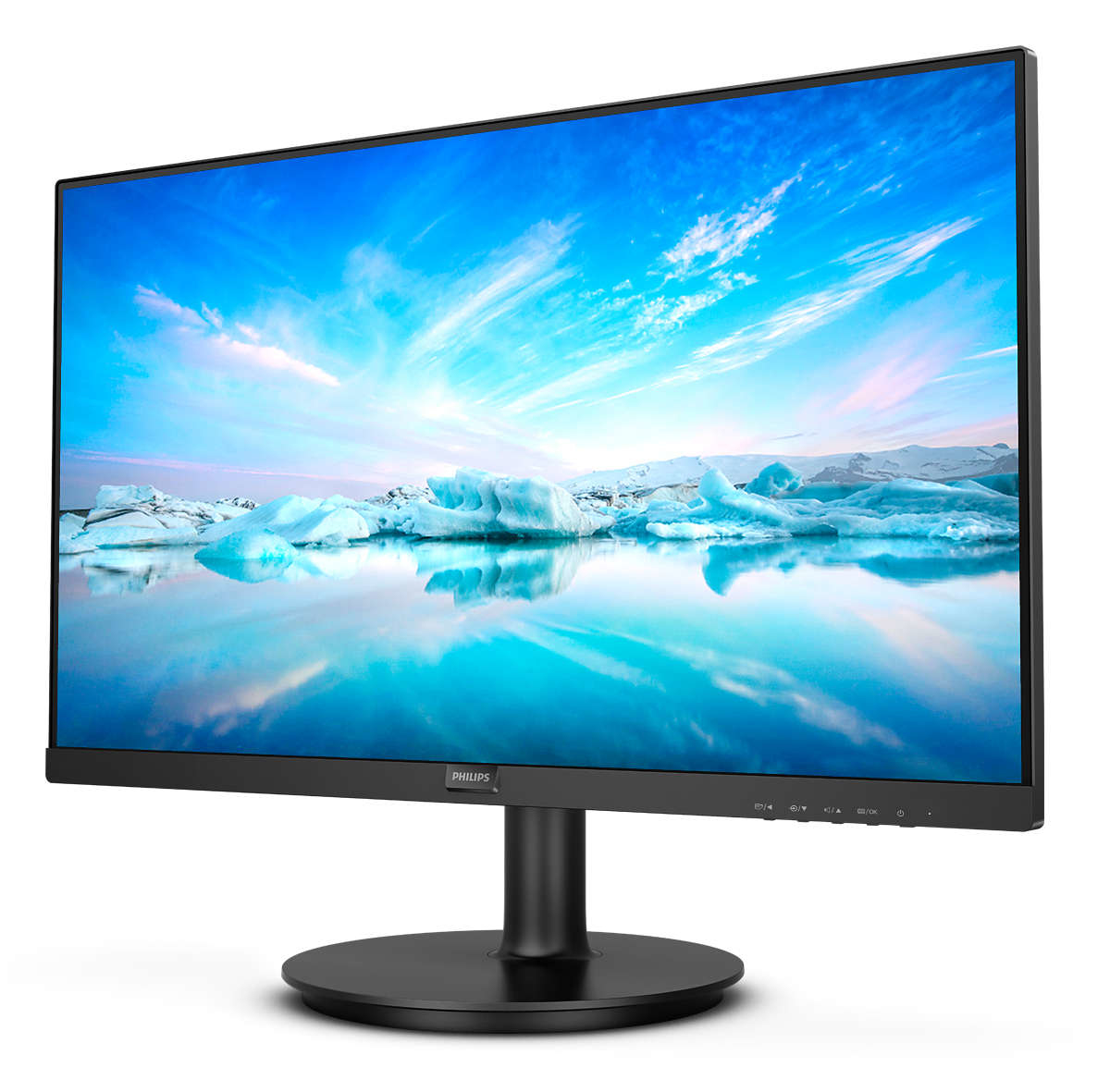 Philips V Line 222V8LA/00 computer monitor 54.6 cm (21.5) 1920 x 1080 pixels Full HD LCD Black