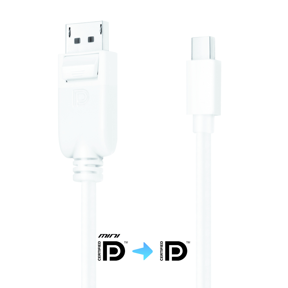 PureLink IS1100-015 - 1,5 m - Mini DisplayPort - DisplayPort - M�nnlich - M�nnlich - Wei�