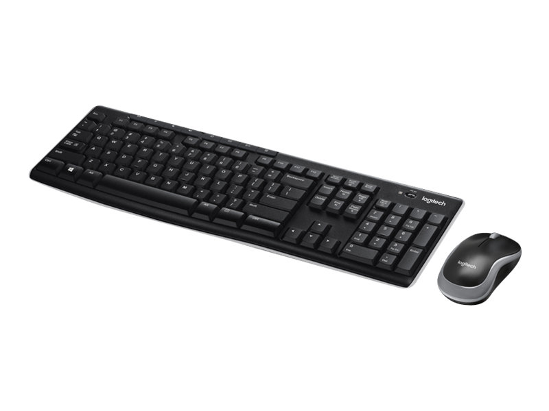 Logitech Wireless Combo MK270 teclado Ratn incluido RF inalmbrico Hebreo Negro
