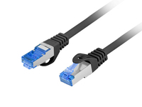 Lanberg PCF6A-10CC-1000-BK - 10 m - Cat6a - S/FTP (S-STP) - RJ-45 - RJ-45
