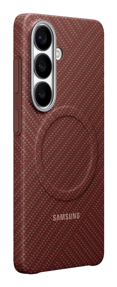 Samsung M1 Carbon Magnet Coralred mobile phone case 16 cm (6.3) Cover Red