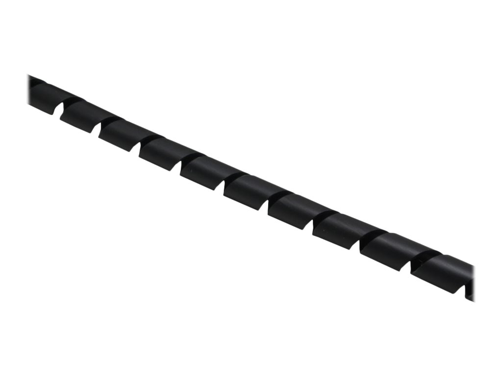 InLine Spirale protezione cavi, diametro 25mm, flessibile, nero, 10m