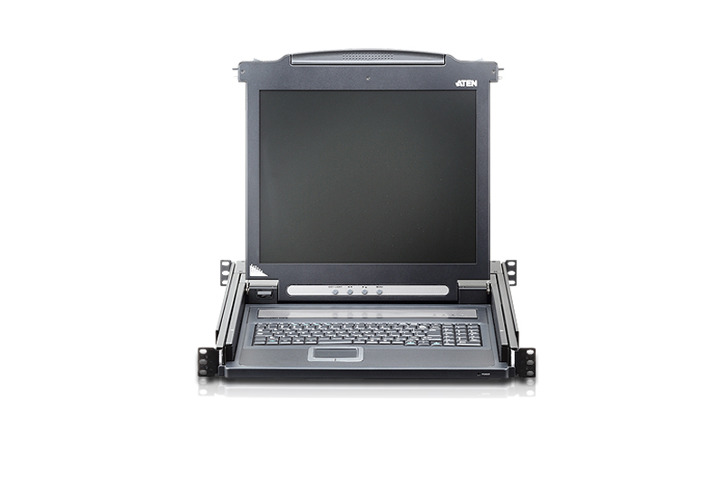 ATEN CL1000N KVM switch Rack mounting Black