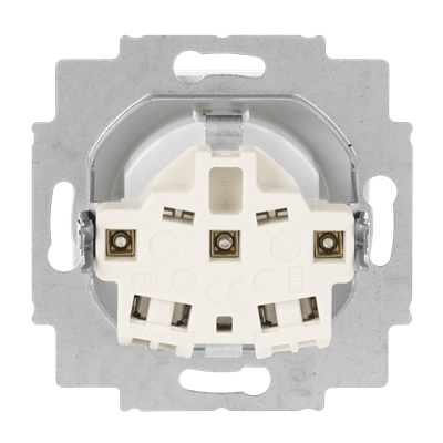 Busch-Jaeger 20 EUC-914 presa energia CEE 7/3 Bianco