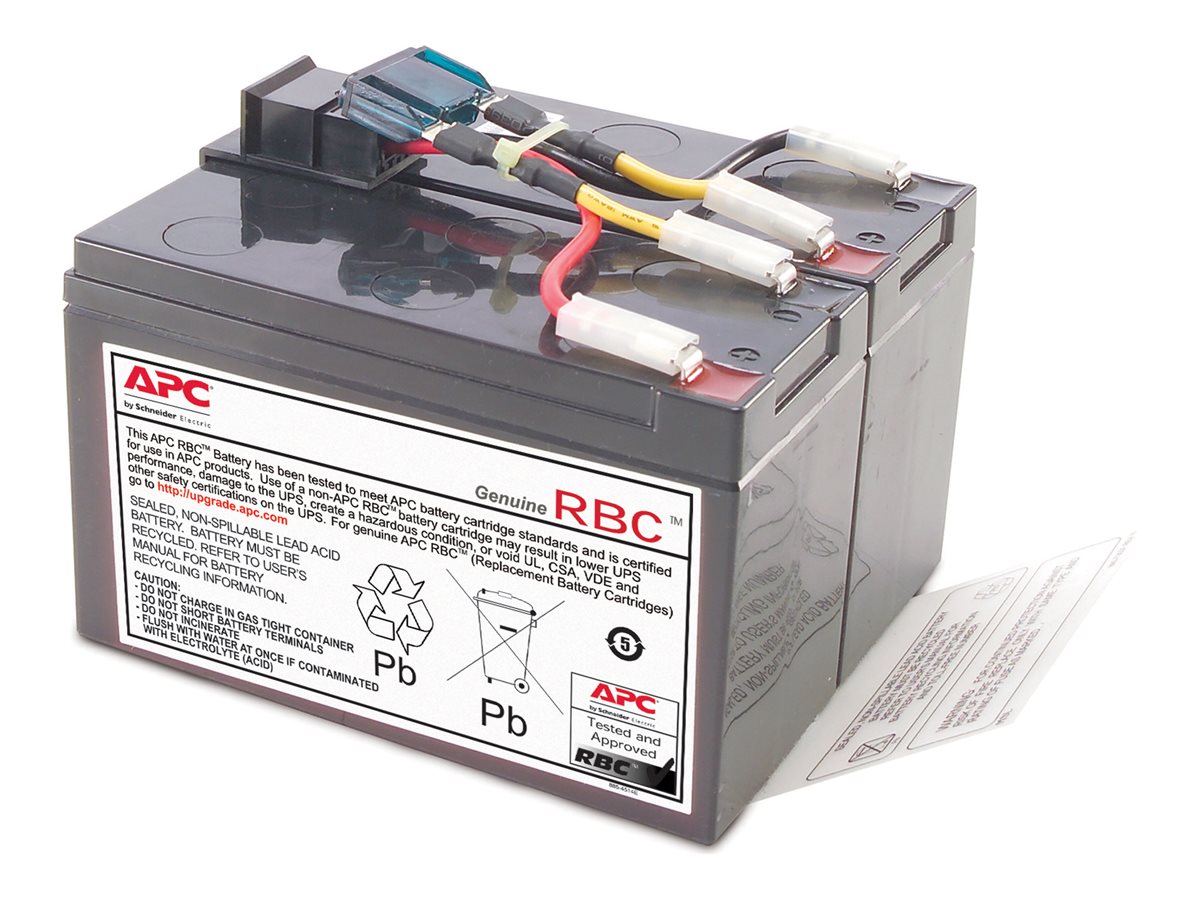 APC Replacement Battery Cartridge, VRLA battery, 7Ah, 24VDC, 2-year warranty