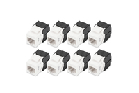 DIGITUS CAT 6 Keystone Jack unshielded RJ45 to LSA tool free connection incl. cable tie 8