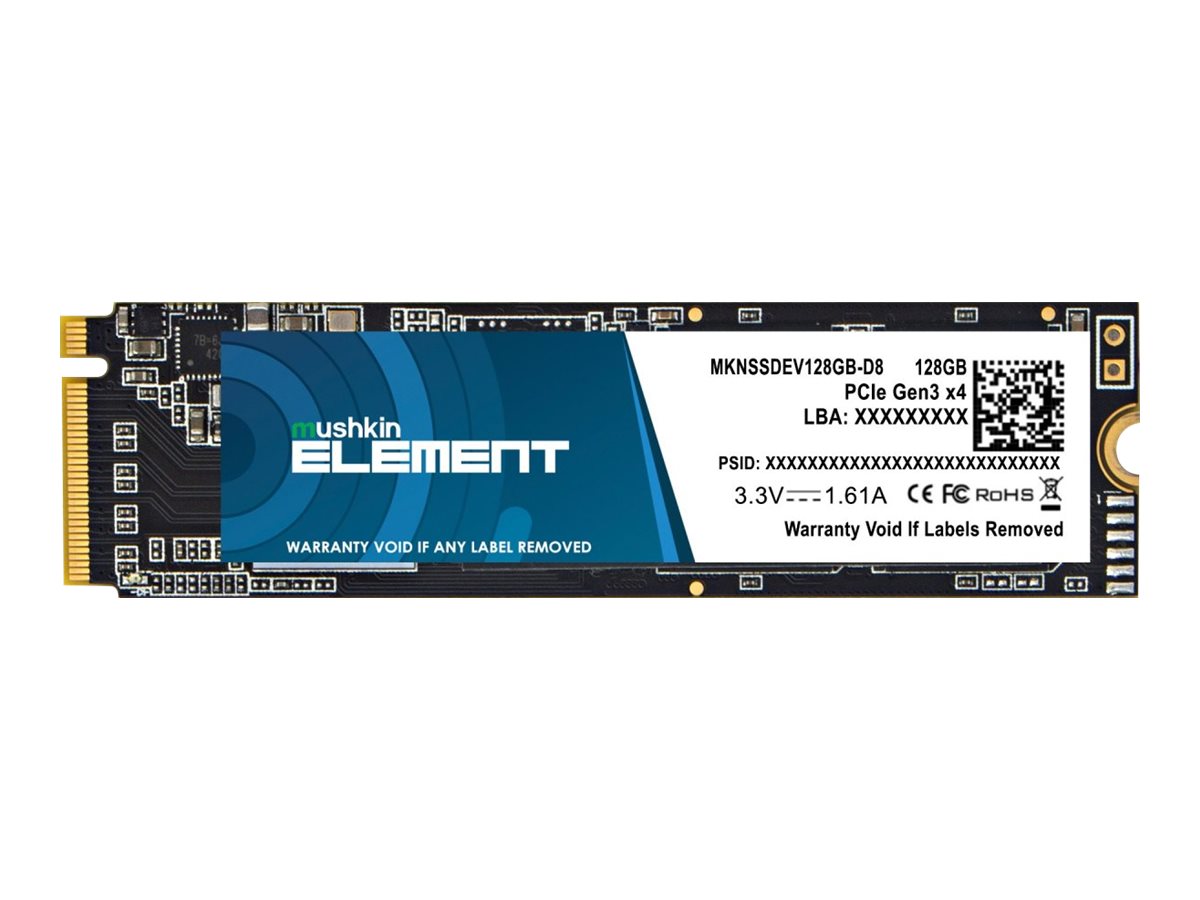 Mushkin Element M.2 128 GB PCI Express 3.0 3D NAND NVMe