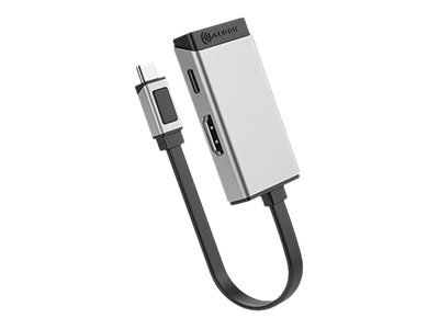 ALOGIC ULCHDPD-SGR replicatore di porte e docking station per laptop USB 3.2 Gen 1 (3.1 Gen 1) Type-C Argento