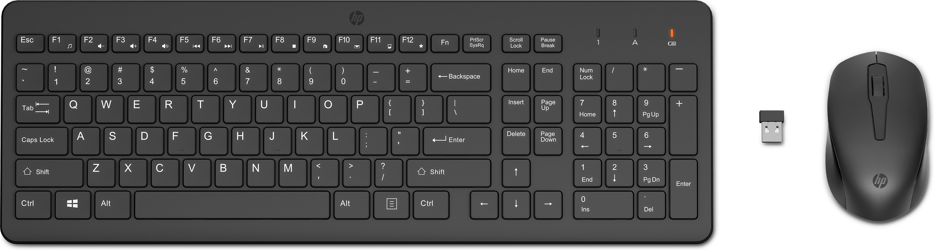 HP Ensemble combin clavier et souris sans fil 330
