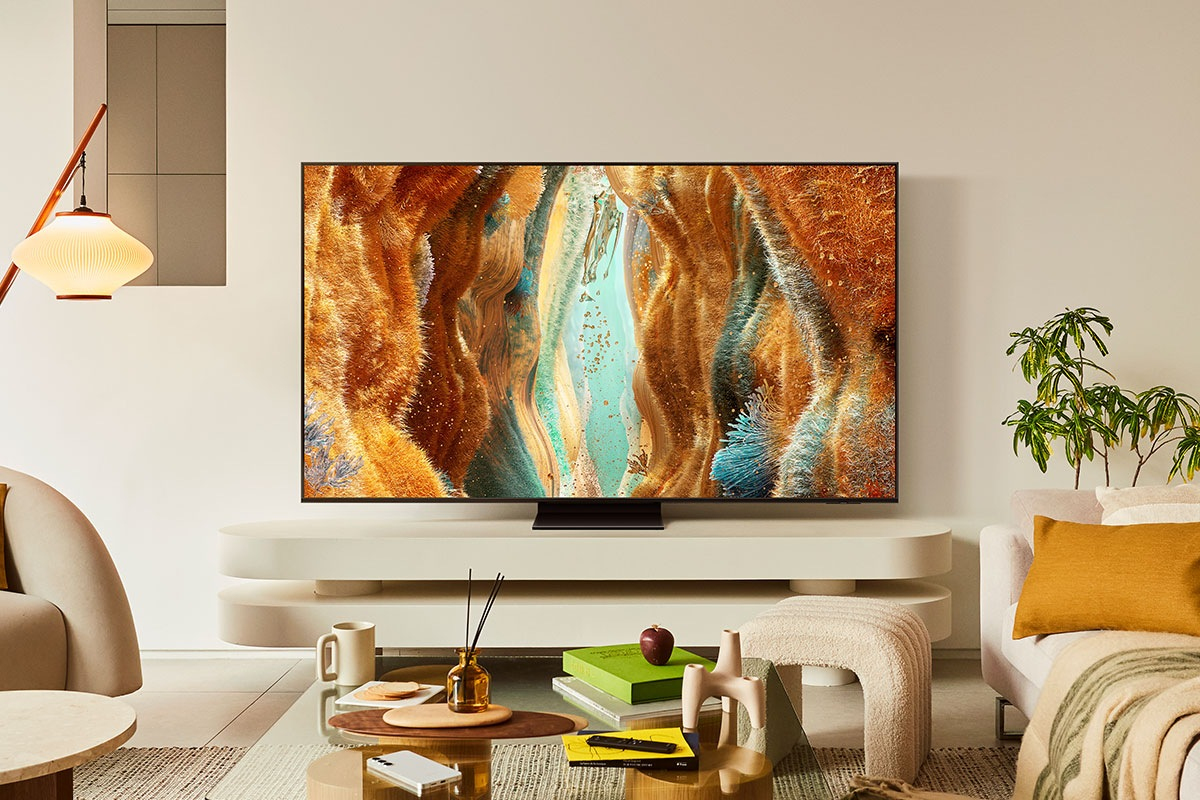 Samsung TV AI Neo QLED 55 QN70F 2025, 4K Mini LED