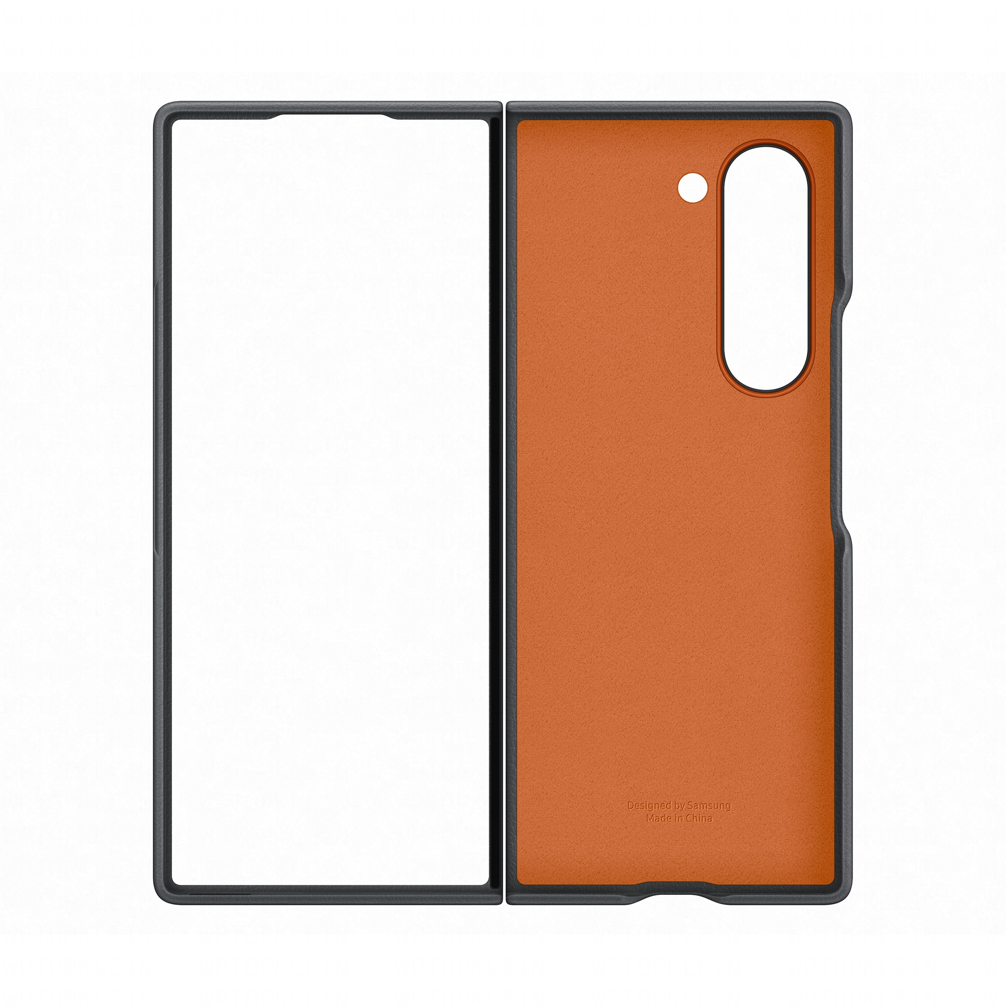 Samsung EF-VF956PJEGWW mobile phone case 19.3 cm (7.6) Cover Grey