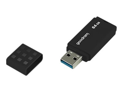 Goodram UME3 lecteur USB flash 64 Go USB Type-A 3.2 Gen 1 (3.1 Gen 1) Noir
