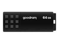 Goodram UME3 lecteur USB flash 64 Go USB Type-A 3.2 Gen 1 (3.1 Gen 1) Noir