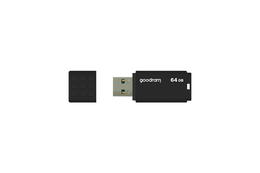 Goodram UME3 lecteur USB flash 64 Go USB Type-A 3.2 Gen 1 (3.1 Gen 1) Noir