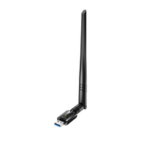 CUDY WU1400 - Kabellos - USB - WLAN - Wi-Fi 5 (802.11ac) - 867 Mbit/s - Schwarz