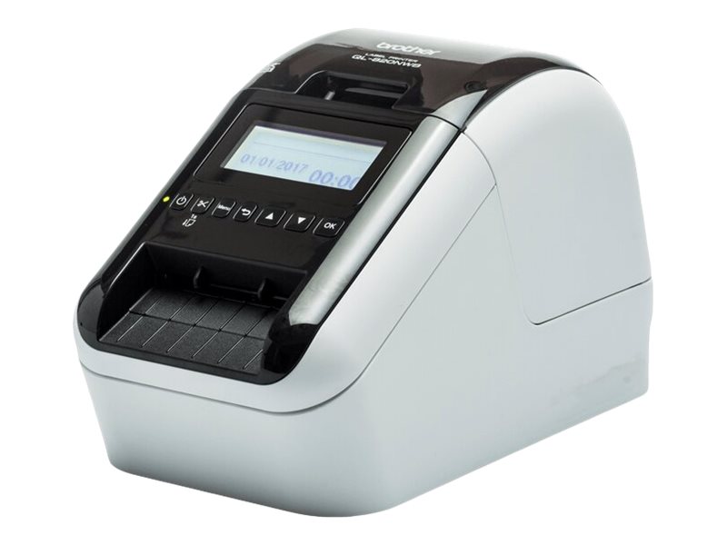 Brother QL-820NWBVMXX1 label printer Direct thermal Colour 300 x 600 DPI 176 mm/sec Wired & Wireless Ethernet LAN DK Wi-Fi Bluetooth