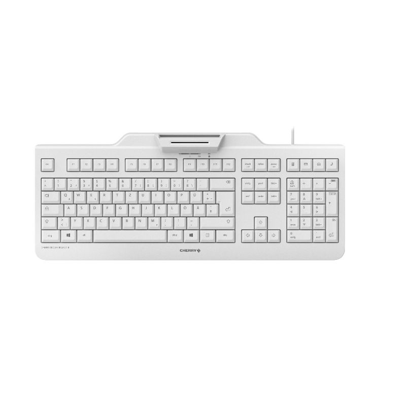 CHERRY JK-A0400EU-0 clavier USB QWERTZ Anglais amricain Gris