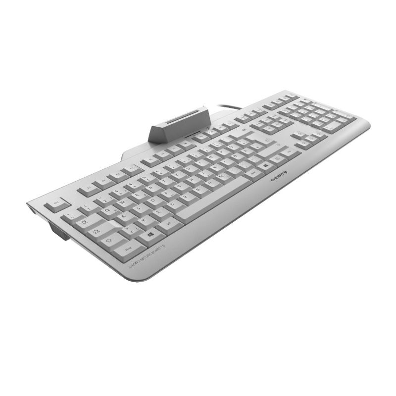 CHERRY JK-A0400EU-0 clavier USB QWERTZ Anglais amricain Gris