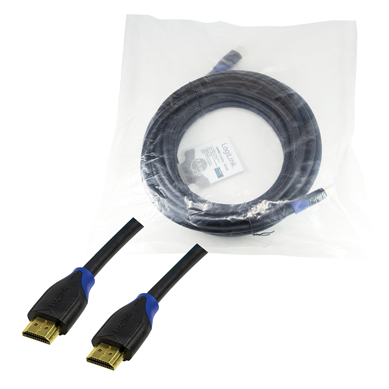 LogiLink CH0065 cable HDMI 7,5 m HDMI tipo A (Est�ndar) Negro