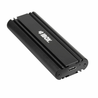 iBOX HD-07 - SSD-Geh�use - M.2 - M.2 - 10 Gbit/s - USB Anschluss - Schwarz