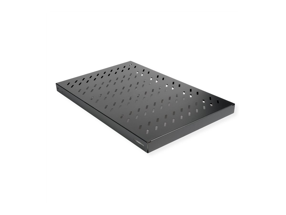 ROLINE Rack - Regal - 700 mm tief, Tragf�higkeit 50 kg - RAL 9005, Jet Black - 1U - 48.3 cm (19)