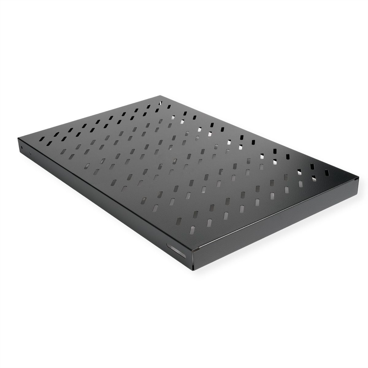 ROLINE Rack - Regal - 700 mm tief, Tragf�higkeit 50 kg - RAL 9005, Jet Black - 1U - 48.3 cm (19)